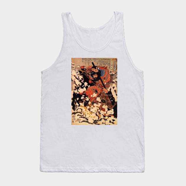 Charging Through the Snow - Utagawa Kuniyoshi Woodblock Tank Top by Persona2